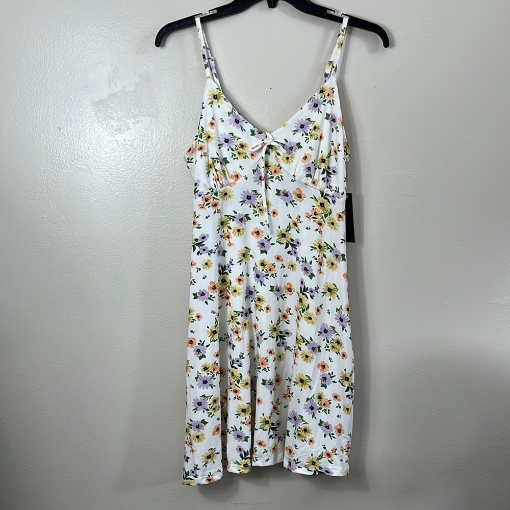 No Boundaries Floral mini dress women’s size M